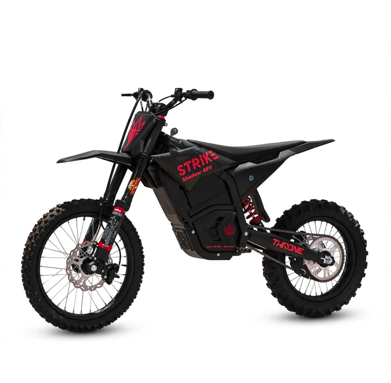 Shadow 48V – Strike Throne 3000W Electric Dirt Bike For Sale – Youth & Adult Entry