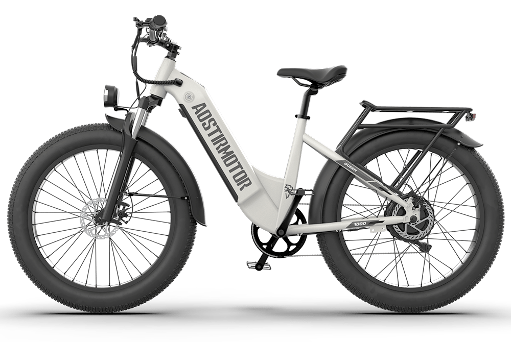 AOSTIR – 52V All-terrain Electric Bike Queen - 20mph Top Speed Electric Bike - Image 2