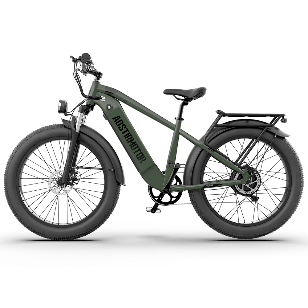 AOSTIR – 52V All-terrain Electric Bike King - 20mph Top Speed Electric Bike - Image 4