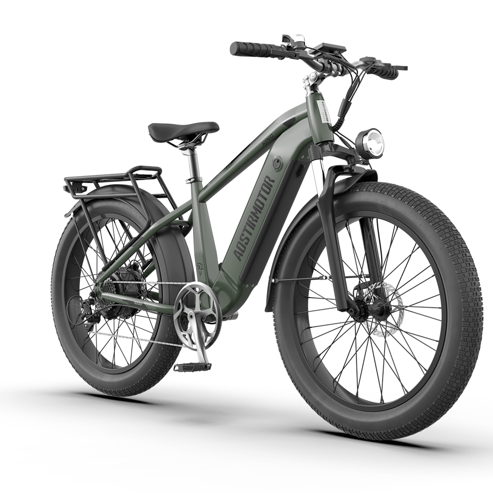 AOSTIR – 52V All-terrain Electric Bike King - 20mph Top Speed Electric Bike - Image 3