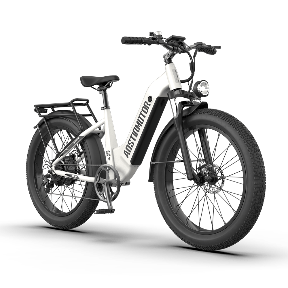 AOSTIR – 52V All-terrain Electric Bike Queen - 20mph Top Speed Electric Bike - Image 4