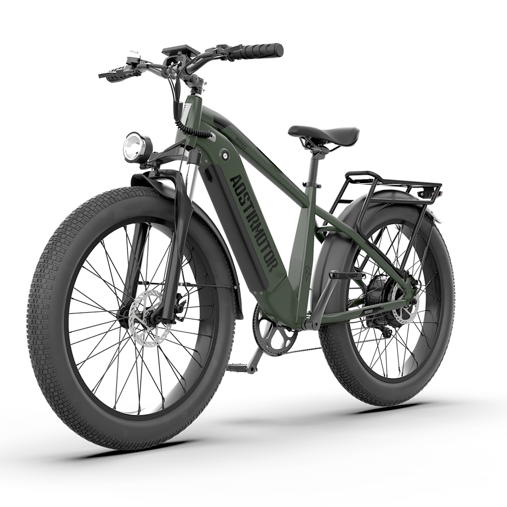 AOSTIR – 52V All-terrain Electric Bike King - 20mph Top Speed Electric Bike - Image 2
