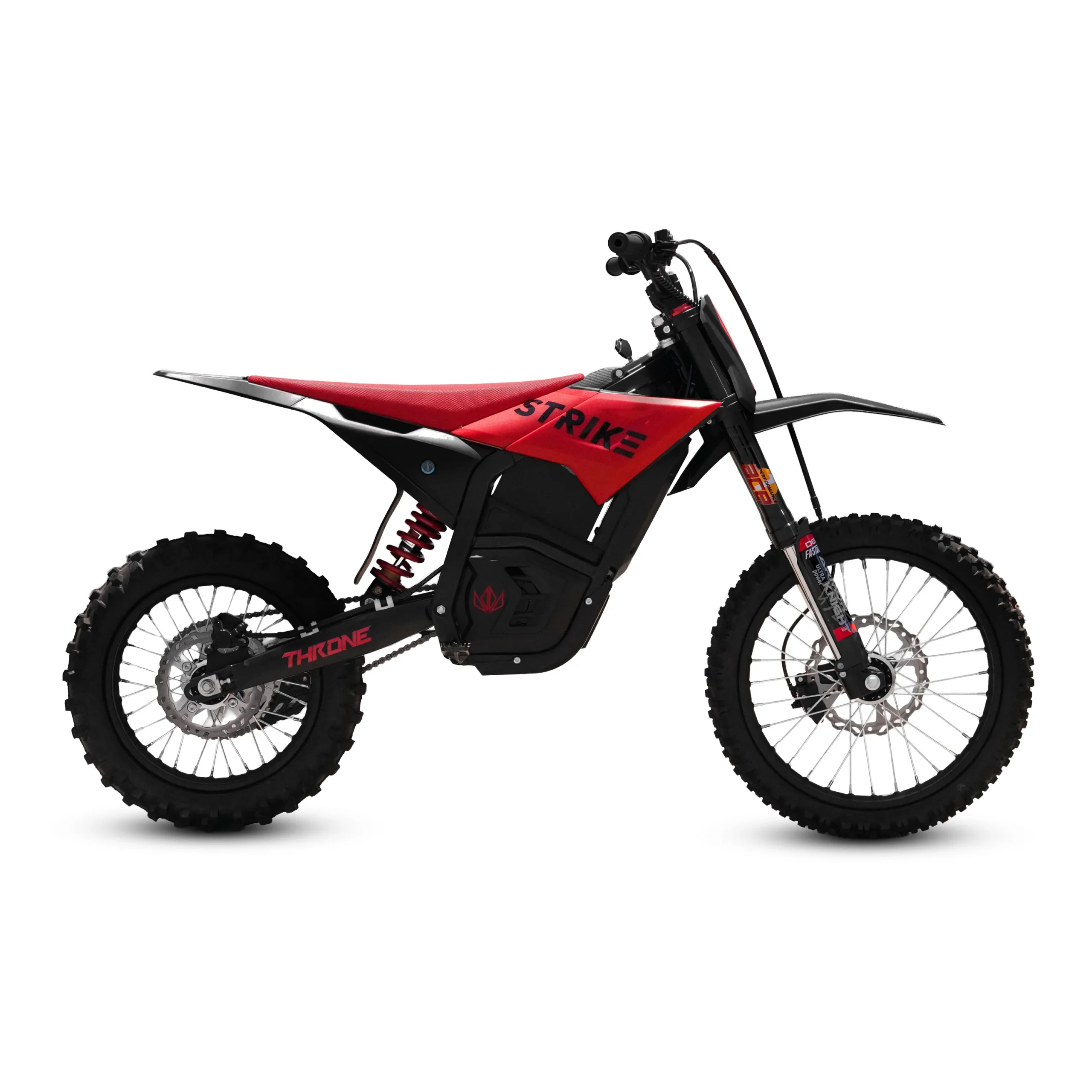 Shadow SV2 – Red Electric Dirt Bike - 28mph Top Speed Electric Bike