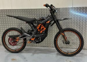 Used 2023 Surron Light Bee X 60V 6000W – Grey Black Orange Outlaw Edition