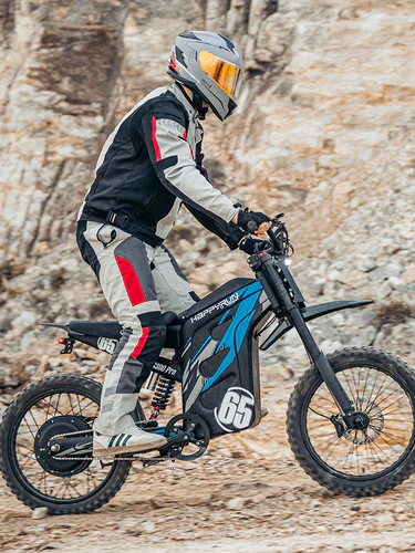 HappyRun 6500W Electric Dirt Bike (G300 Pro) - 28mph Top Speed Electric Bike - Image 6
