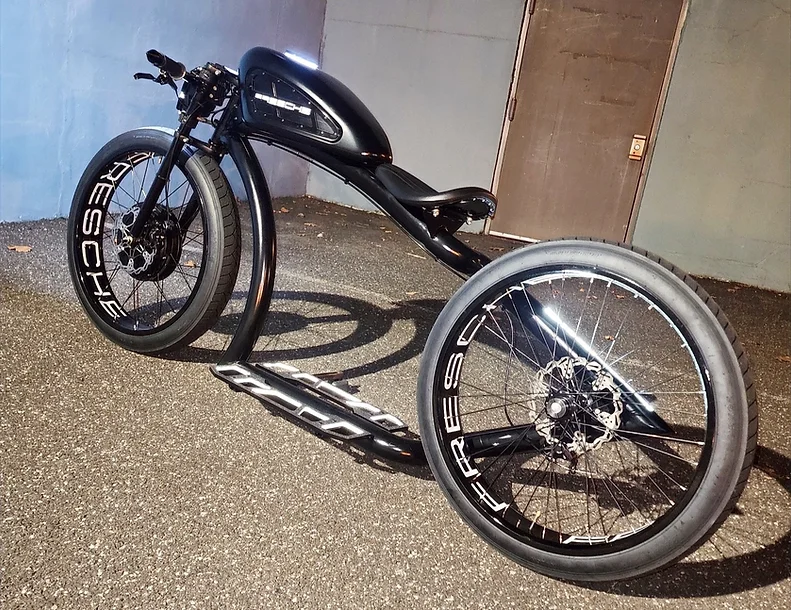 Fresche Edition – JRAT Customs - 20mph Top Speed Electric Bike - Image 2
