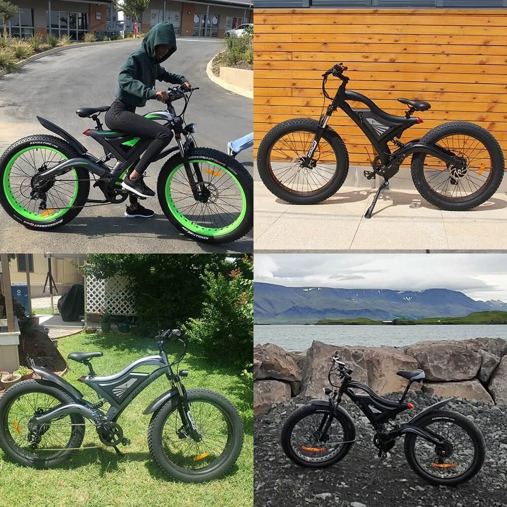 AOSTIR – S18 Mountain Bicycle - 20mph Top Speed Electric Bike - Image 5
