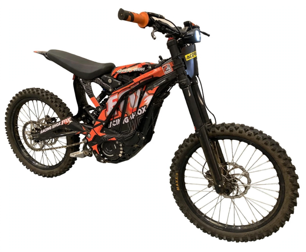 Used 2023 Surron LBX Light Bee X 60V 6000W – Fox Racing Orange Edition – Acerbis - Image 2