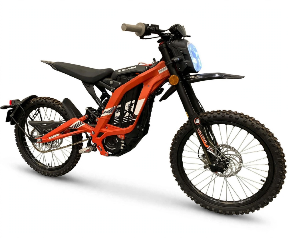 Used 2023 Surron Light Bee X 60V 6000W – Racing Orange Volcano DN-1 Edition - Image 2
