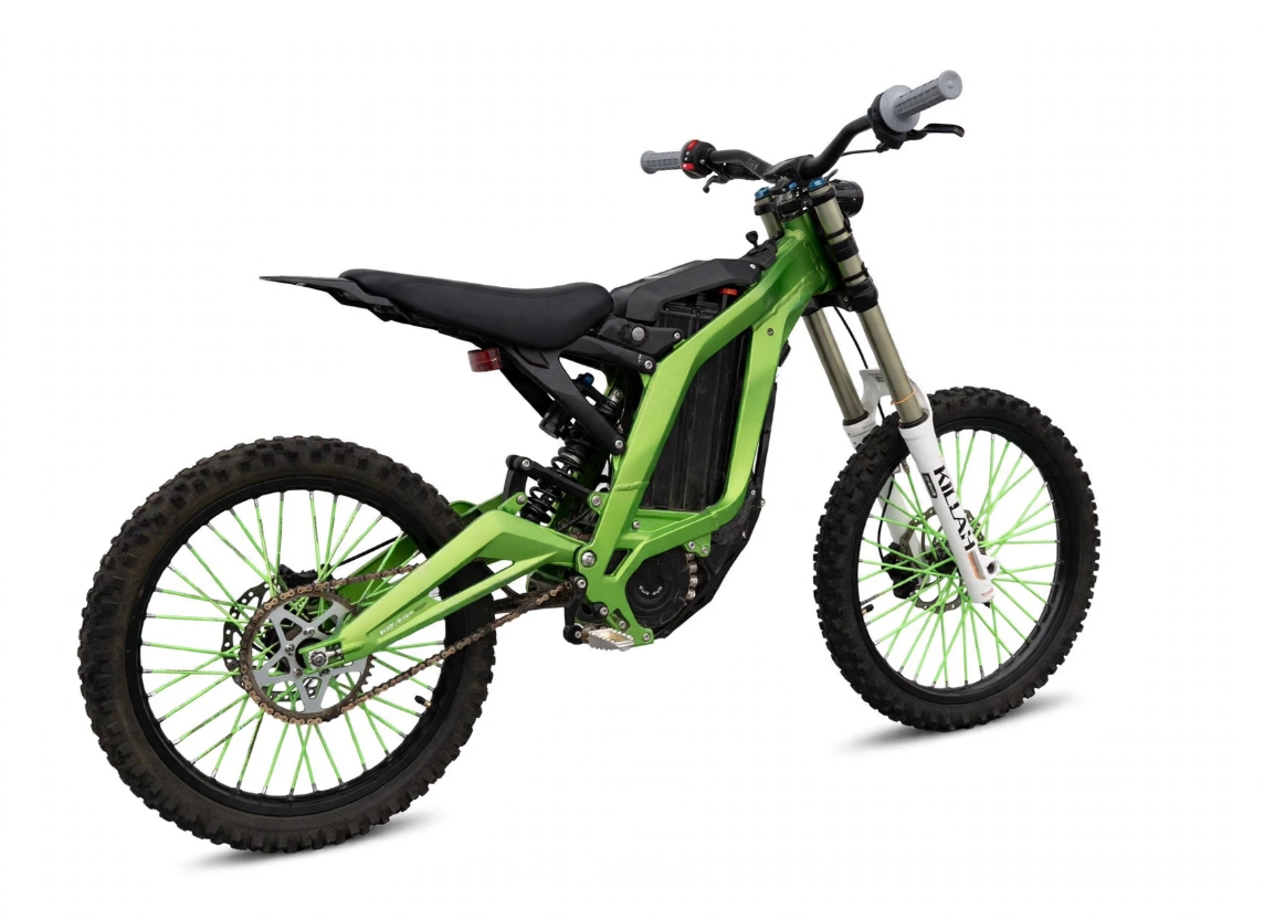 Used 2023 Surron Light Bee X 60V 6000W – Lime Green RST Killah Edition - Image 3