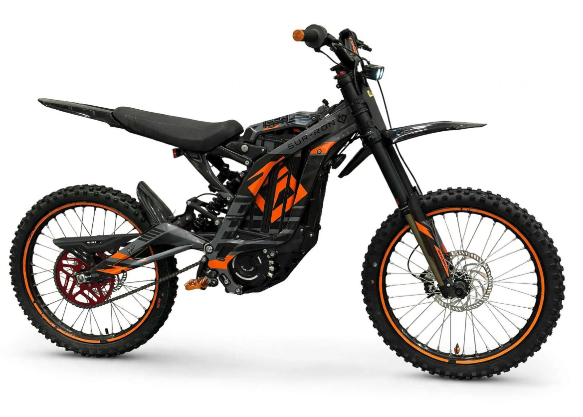 Used 2023 Surron Light Bee X 60V 6000W – Grey Black Orange Outlaw Edition - Image 2