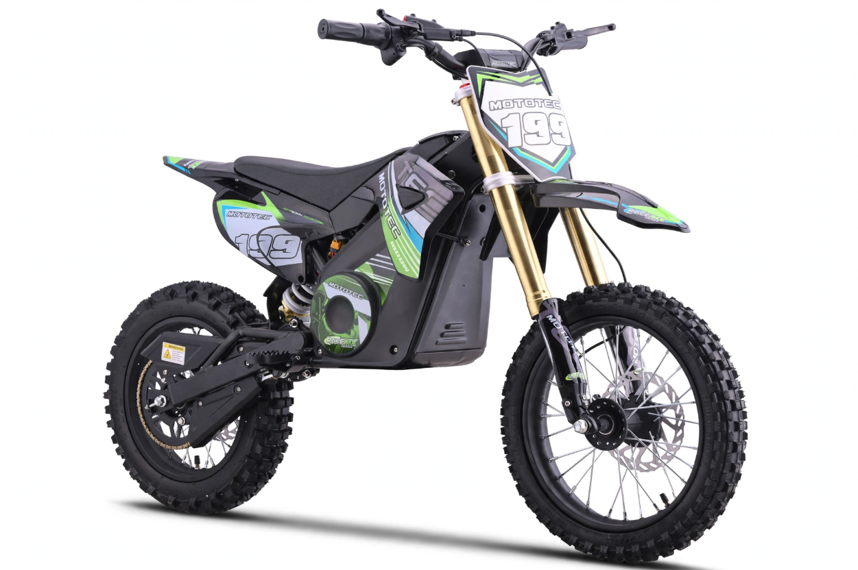 MotoTec Pro 48V/13Ah 1800W Off-Road Electric Dirt Bike - Image 2