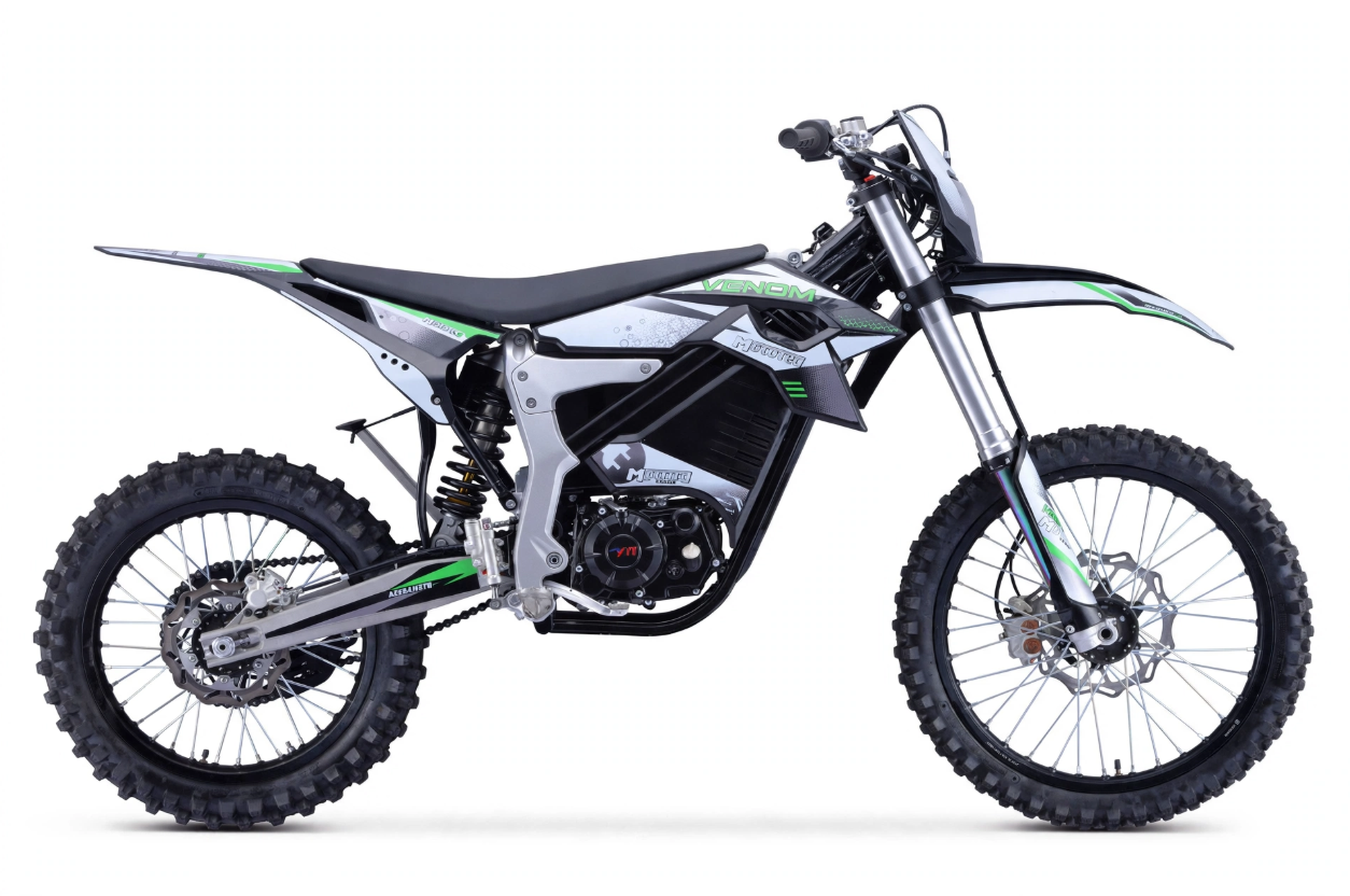 MotoTec Venom 72V/50Ah 12000W Electric Dirt Bike - Image 2