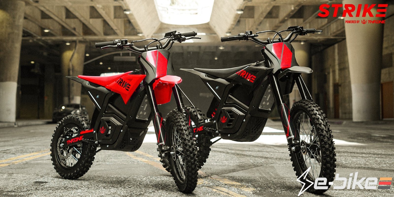 Shadow – Red Electric Dirt Bike - 28mph Top Speed Electric Bike - Image 3