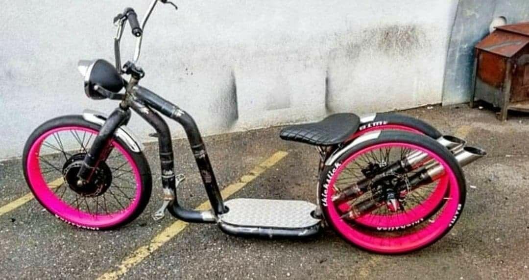 Pink Edition – JRat Customs - 20mph Top Speed Electric Bike - Image 2