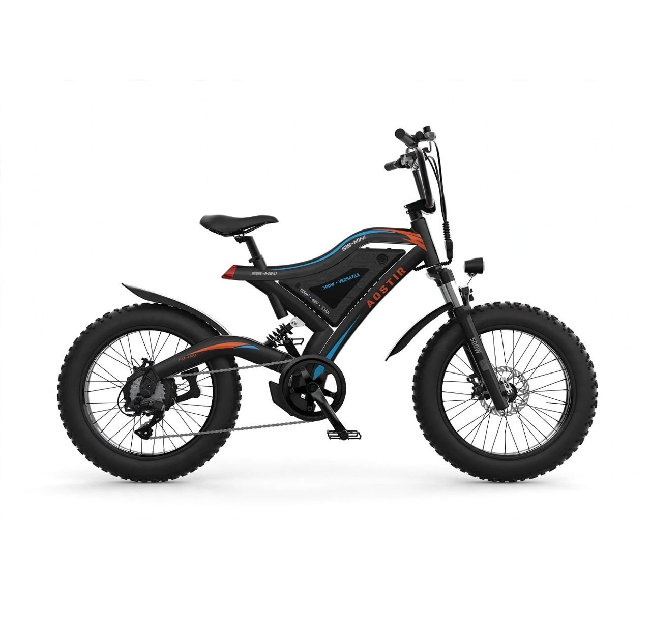 AOSTIR S18-MINI 500W Versatile EBike – 48V 15Ah 720Wh