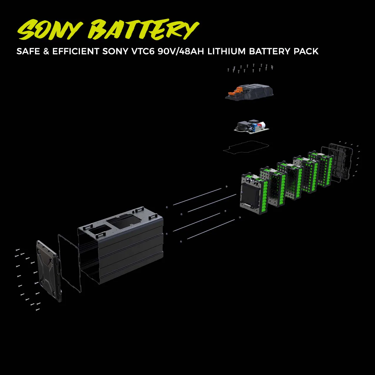 Surron Storm Bee 90V 48AH Sony Battery - Image 2