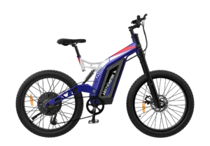 AOSTIR Electric Bike S17 | Big Front Fork | 1500W – 48V 20Ah 960Wh – 26×4.0 Fat – Dual Suspension – 1500W