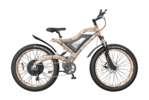 AOSTIR – Snakeskin Grain Mountain EBike S18-1500W - 20mph Top Speed Electric Bike