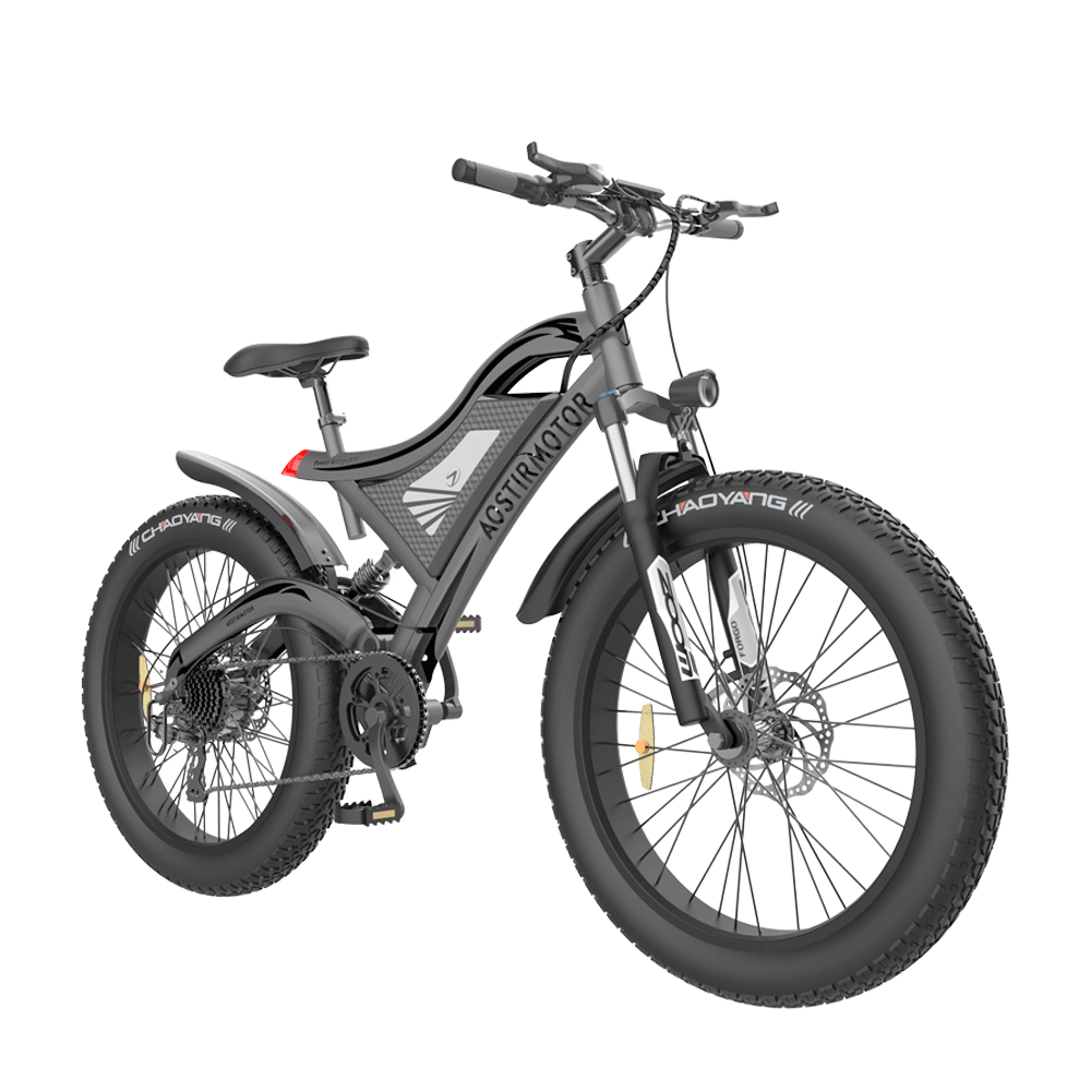 AOSTIR – S18 Mountain Bicycle - 20mph Top Speed Electric Bike - Image 3