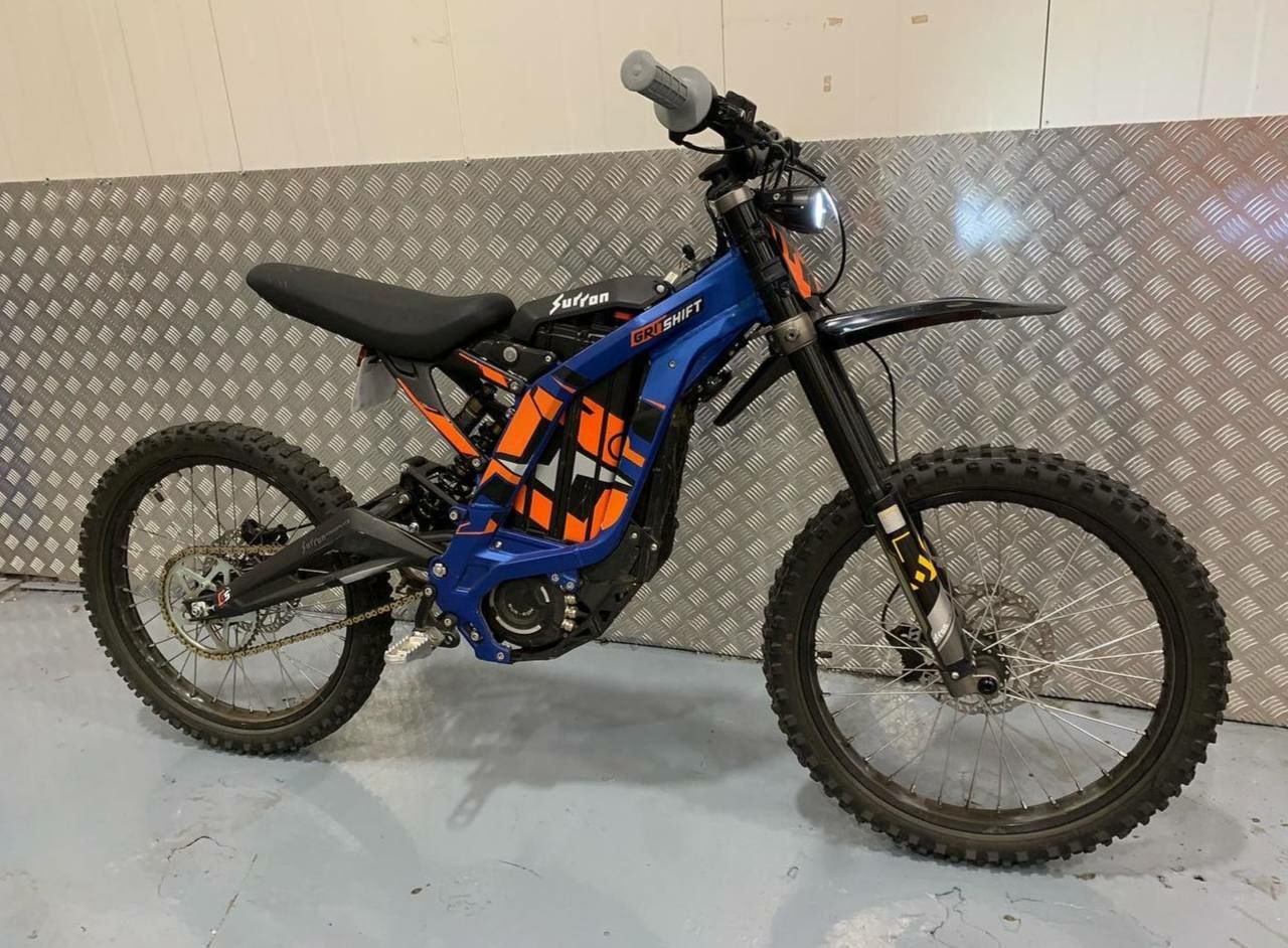 Used 2023 Surron Light Bee X 60V 6000W – Blue Orange BruShift KTM Edition