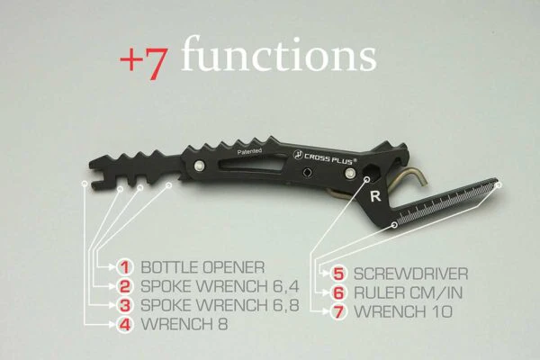 Cross plus Universal Passenger Footpeg Bracket - Image 4