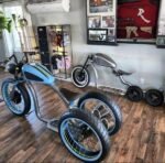 Blue Lagoon – JRat Custom - 20mph Top Speed Electric Bike