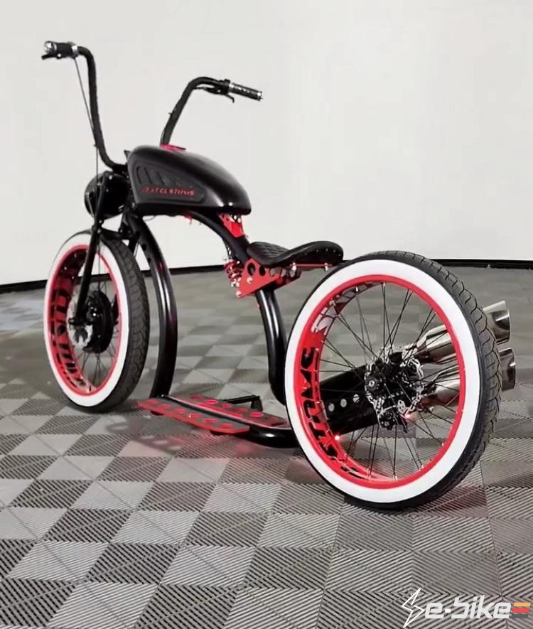 Roadkill – JRAT Customs - 20mph Top Speed Electric Bike - Image 2