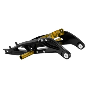 Upgraded Swing Arm KO CNC Black Sur-Ron LB-X / Segway X260 – 50mm Extended – 6061-T6